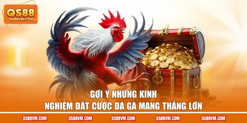 Gợi ý những kinh nghiệm đặt cược đá gà mạng thắng lớn